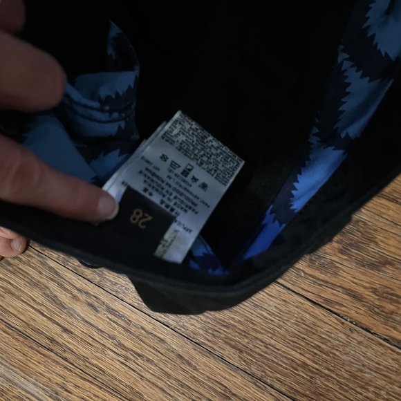 RARE vivienne westwood crossover orb high waisted unisex straight black jeans - Picture 5 of 5